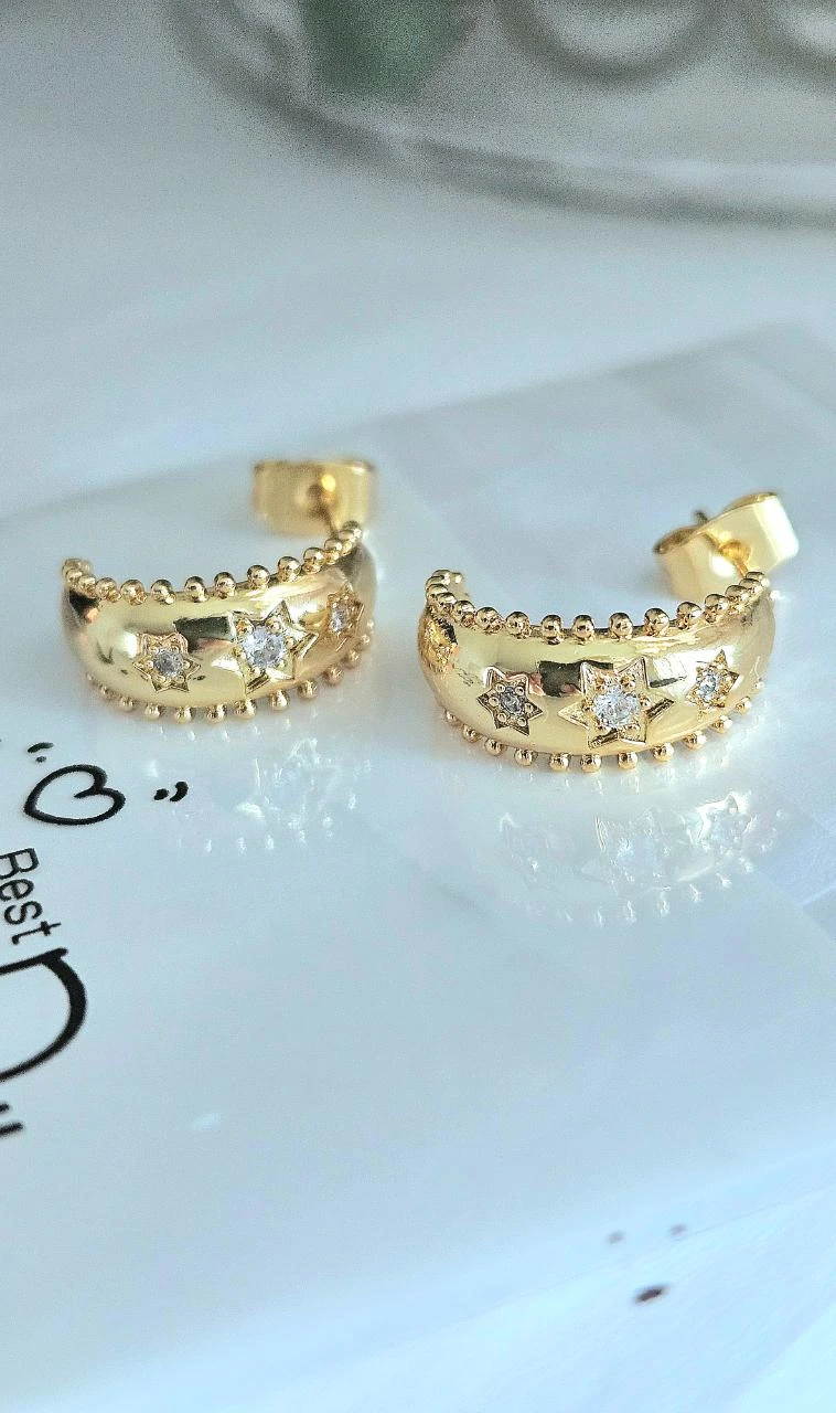 Stainless steel earring – photo 3